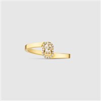 Anello Gucci Donna Running G in Oro giallo Diamante YBC457127002013-13 - YBC457127002013-13